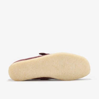 Clarks Wallabee T Bar Rose Brown Suede