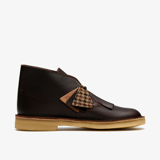 Clarks Desert Boot Brown Scotch Grain