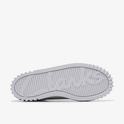 Clarks Mayhill Walk White Leather