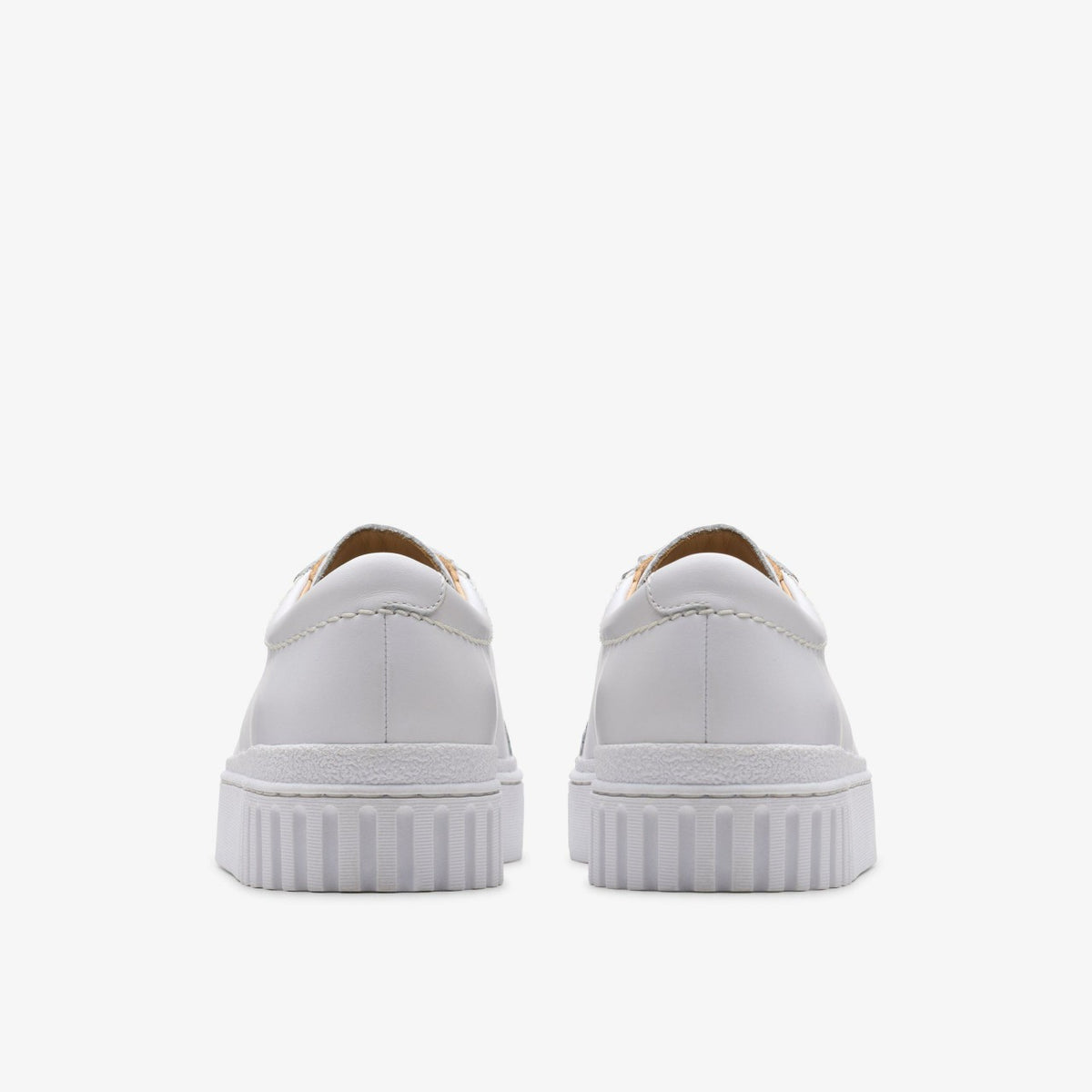 Clarks Mayhill Walk White Leather