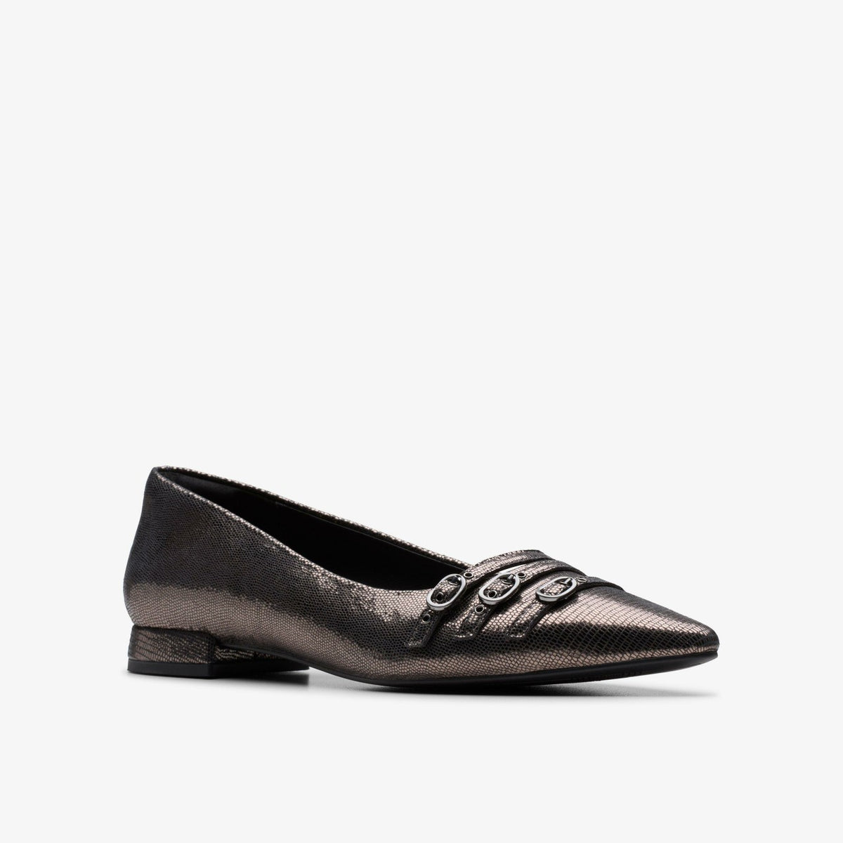 Clarks Sensa 15 Strap Metallic