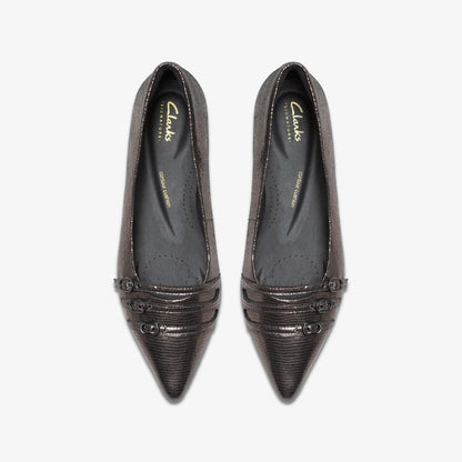 Clarks Sensa 15 Strap Metallic