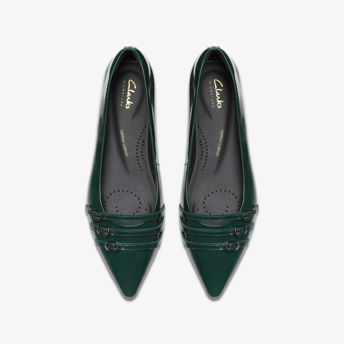 Clarks Sensa 15 Strap Dark Green