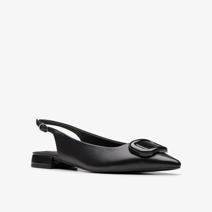 Clarks Sensa 15 Trim Black Leather