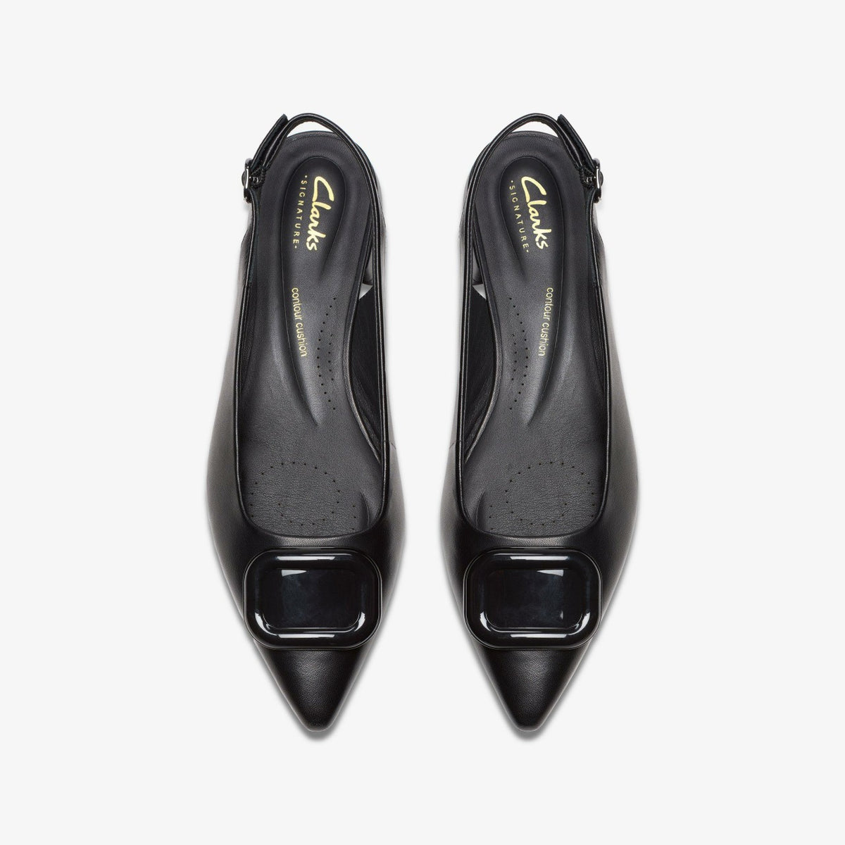 Clarks Sensa 15 Trim Black Leather
