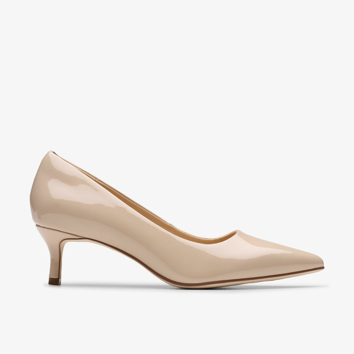 Clarks Zarey Court Sand Patent