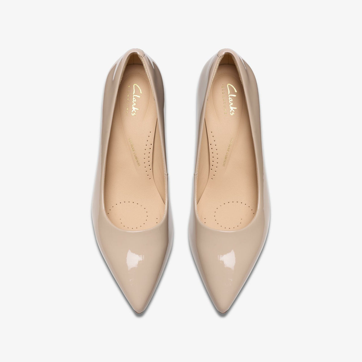 Clarks Zarey Court Sand Patent