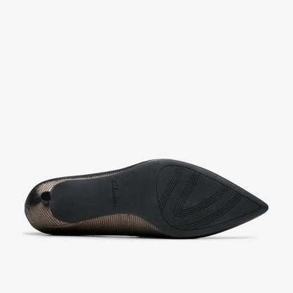 Clarks Zarey Court Metallic
