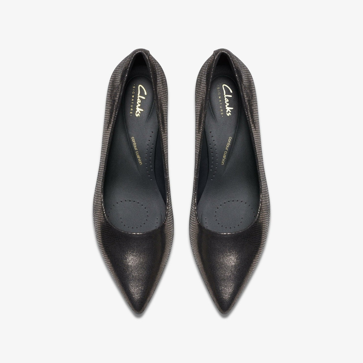 Clarks Zarey Court Metallic