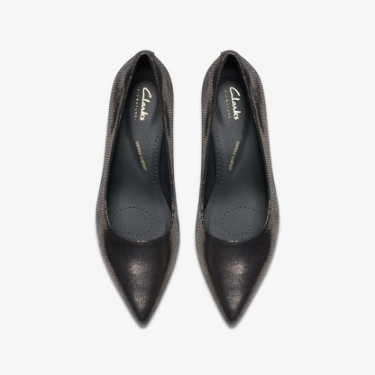Clarks Zarey Court Metallic