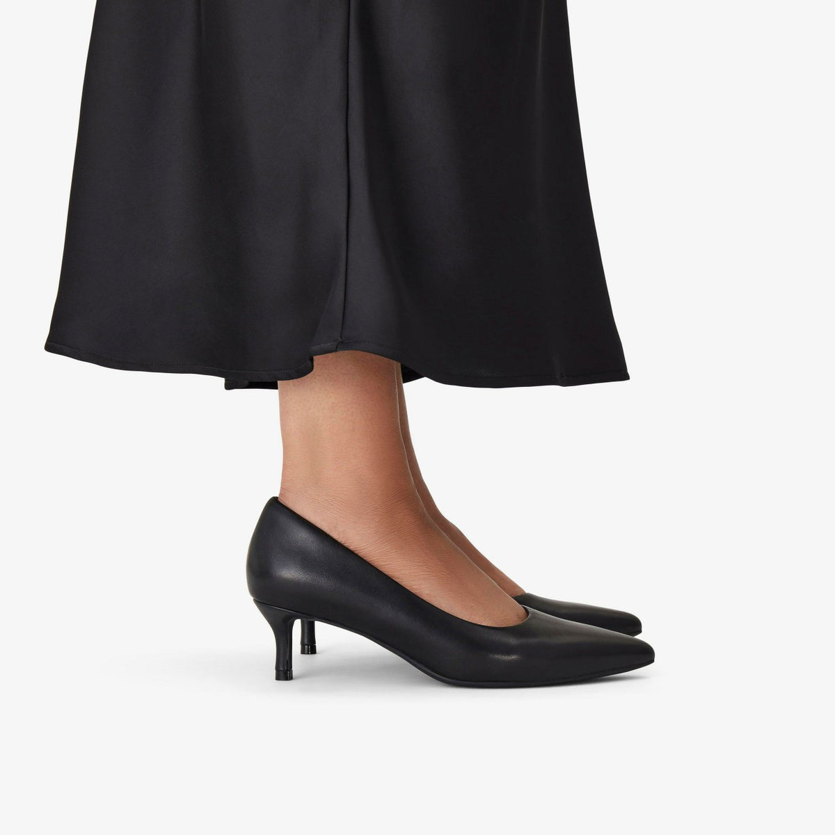 Clarks Zarey Court Black Leather