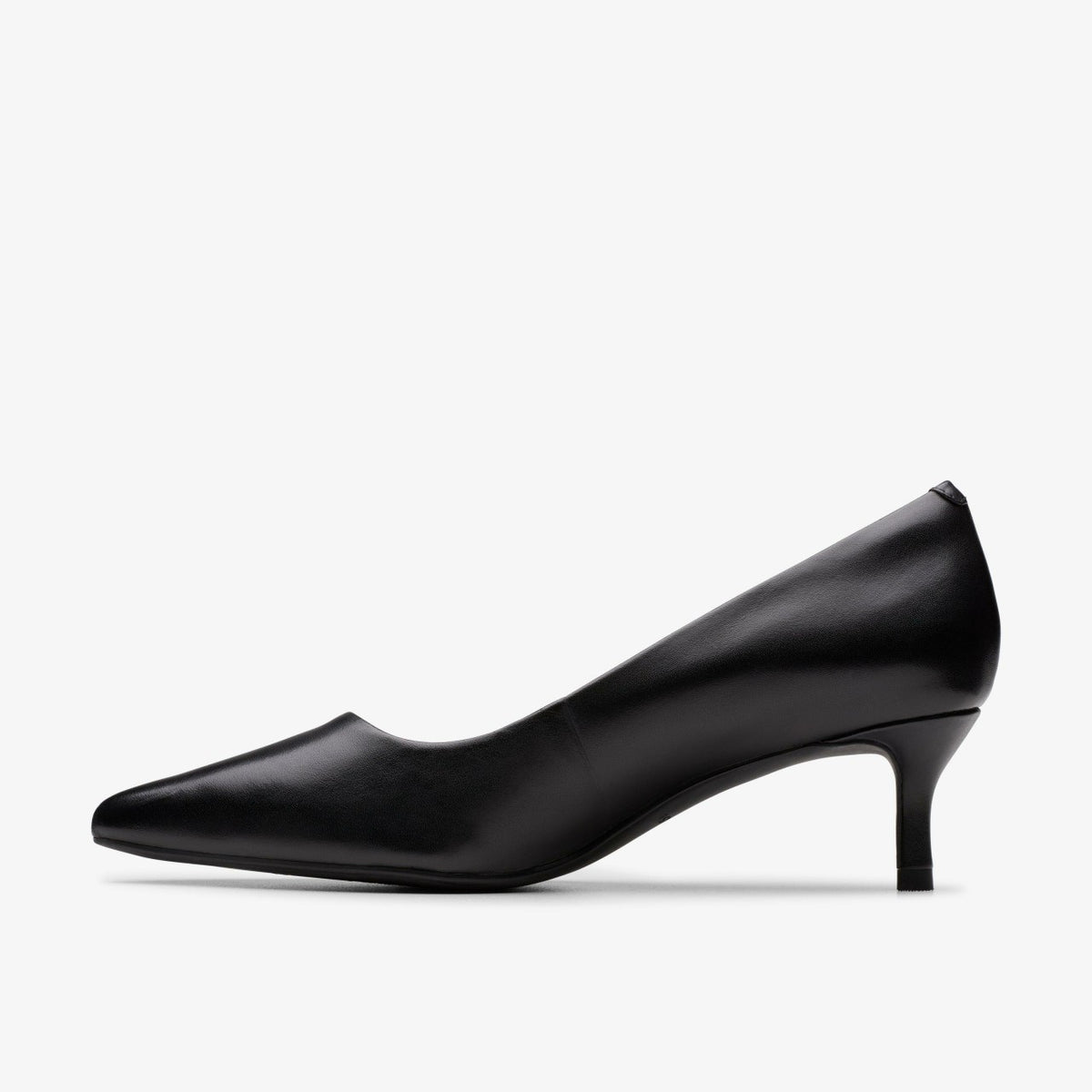 Clarks Zarey Court Black Leather