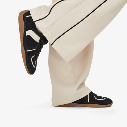 Clarks Meridor Lo Black Combination Suede