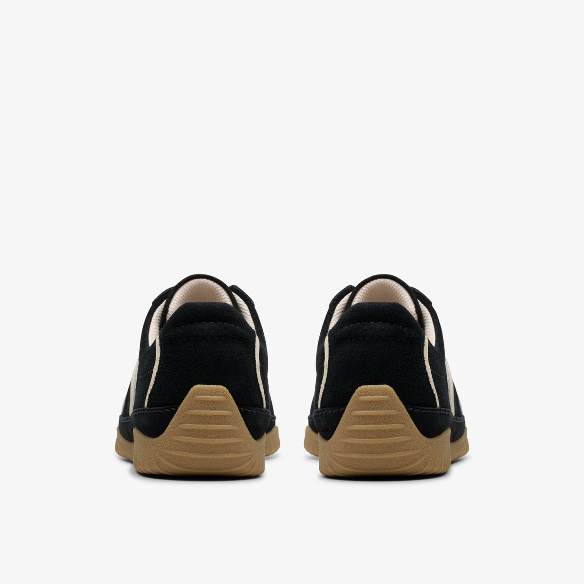 Clarks Meridor Lo Black Combination Suede