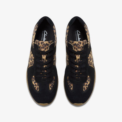 Clarks Meridor Lo Leopard Print Combination