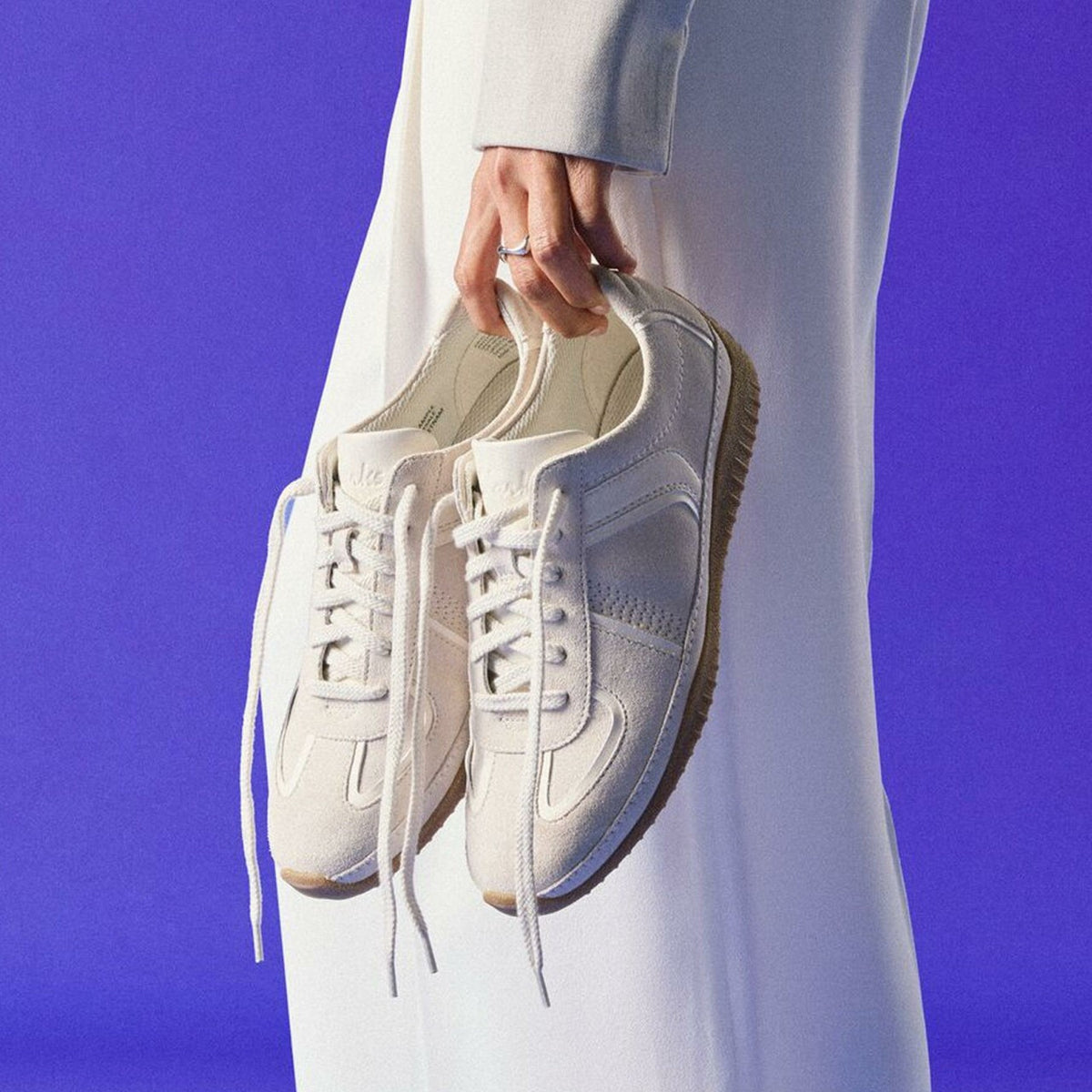 Clarks Meridor Lo Off White Combination