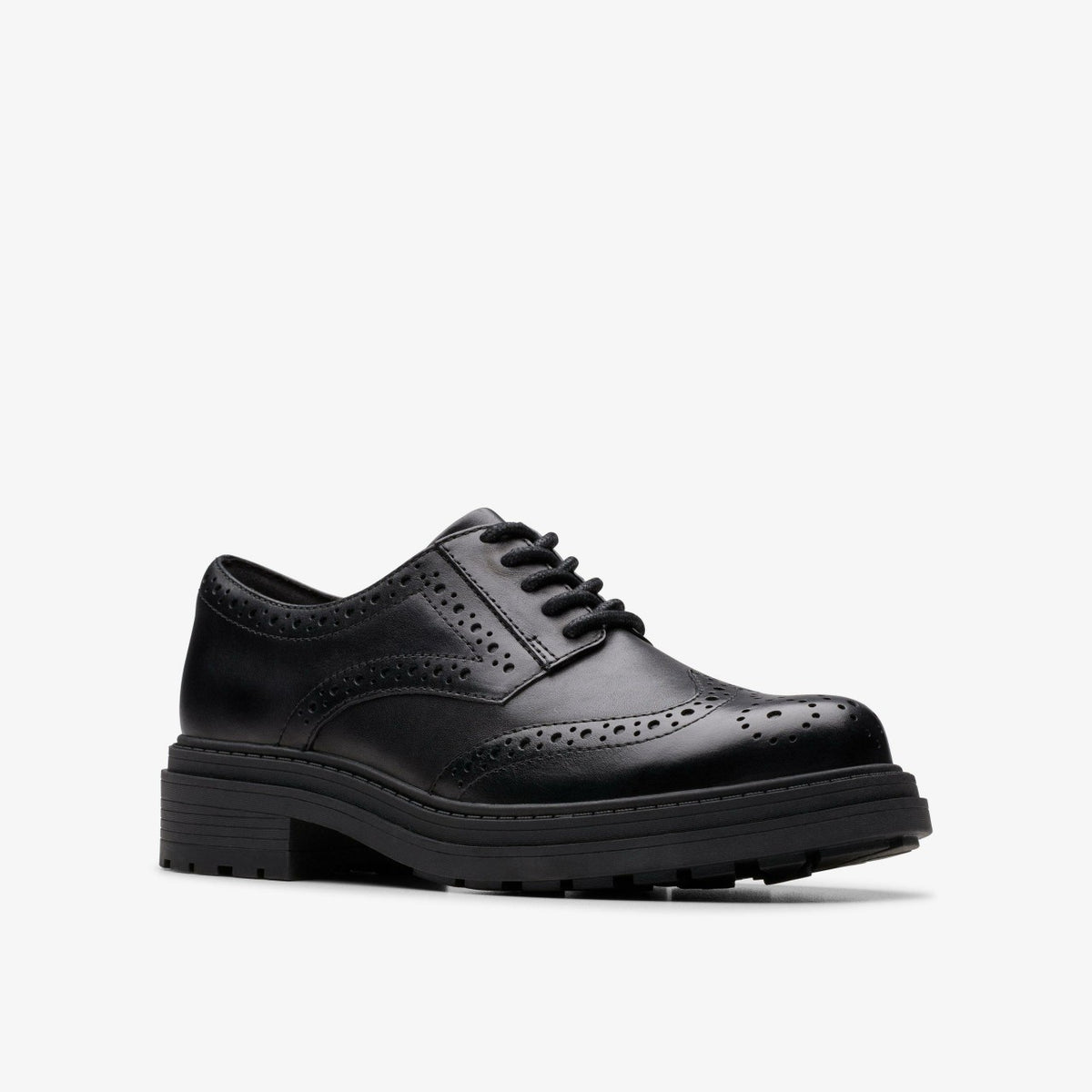 Clarks Orinoco3 Derby Black Leather