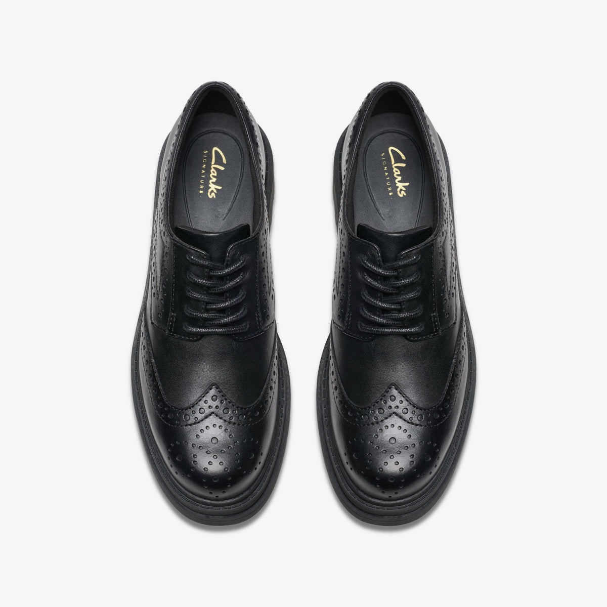 Clarks Orinoco3 Derby Black Leather