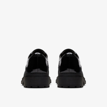 Clarks Orinoco3 Derby Black Patent