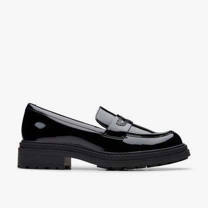 Clarks Orinoco3 Edge Black Patent