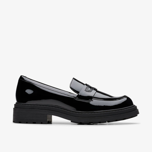 Clarks Orinoco3 Edge Black Patent