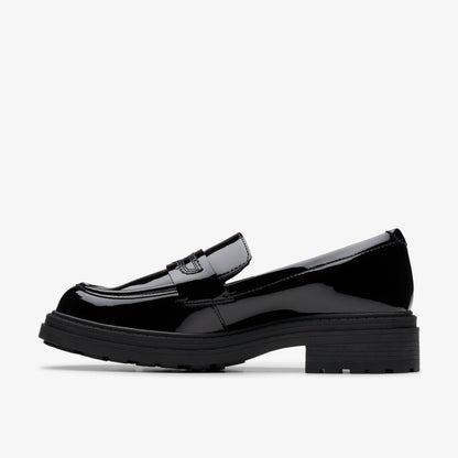 Clarks Orinoco3 Edge Black Patent