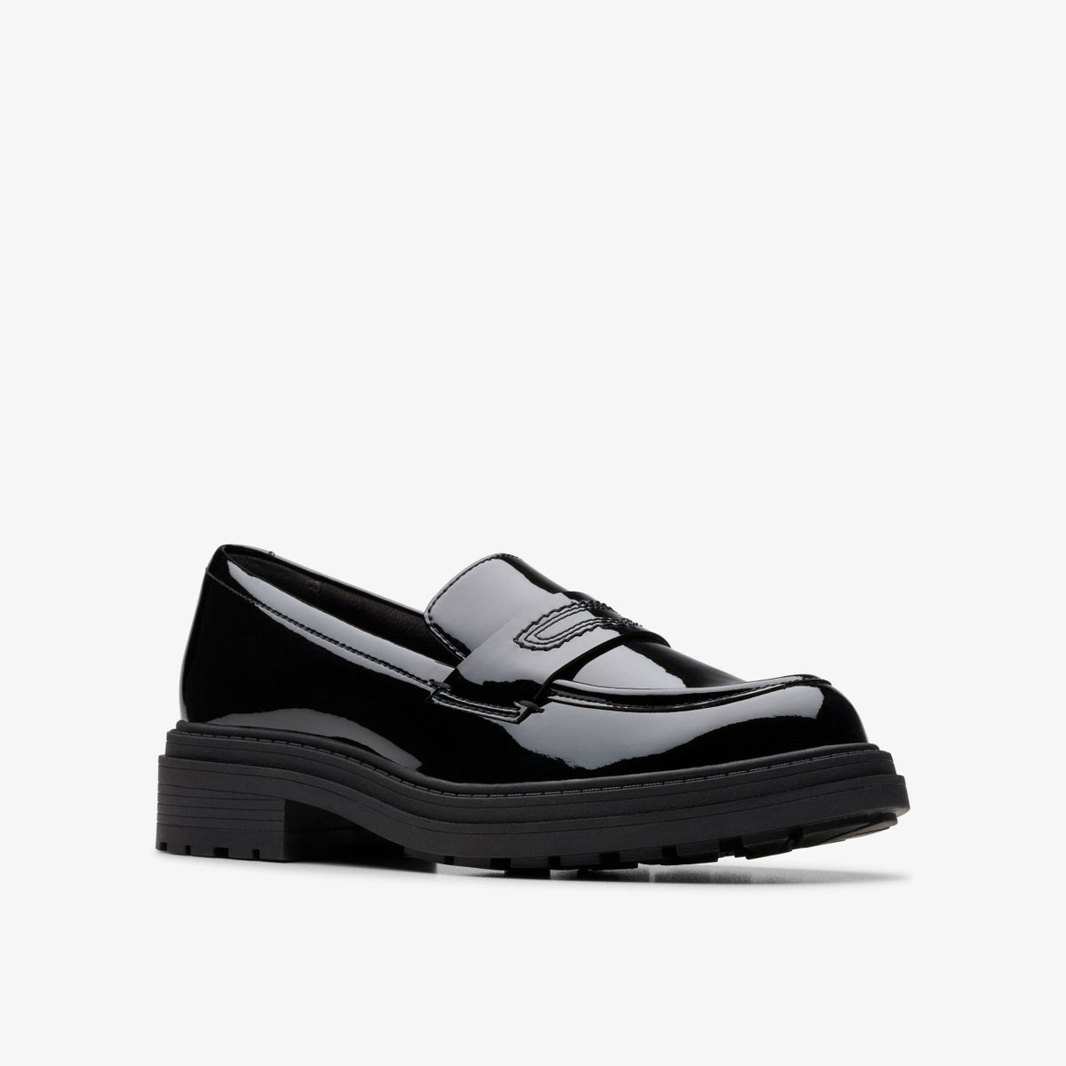 Clarks Orinoco3 Edge Black Patent
