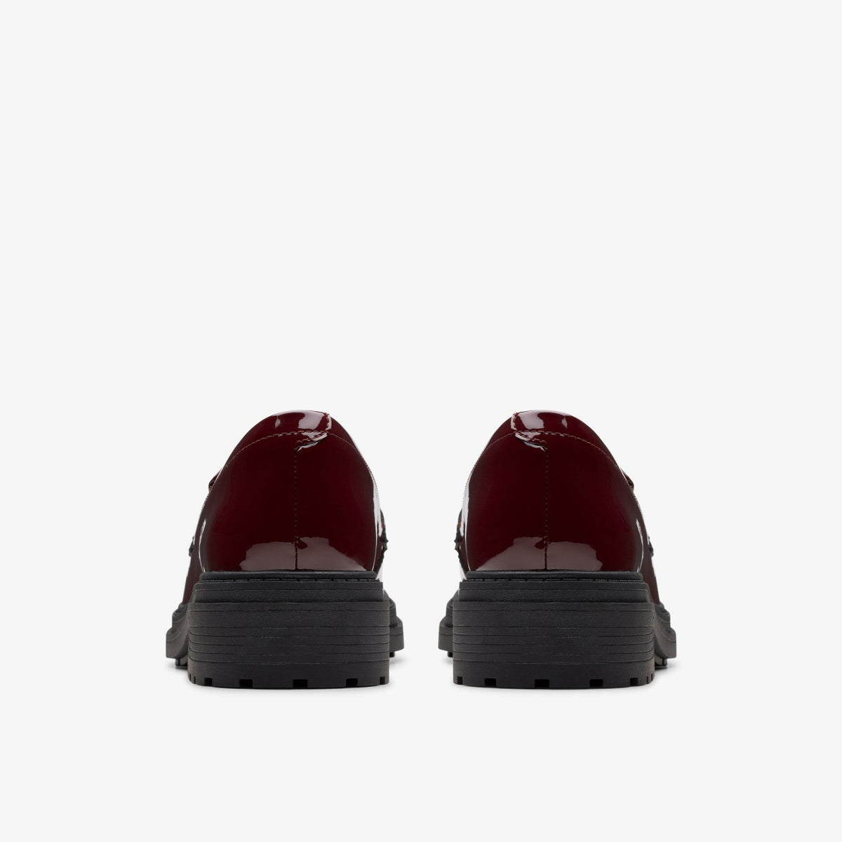 Clarks Orinoco 3 Edge Burgundy Patent