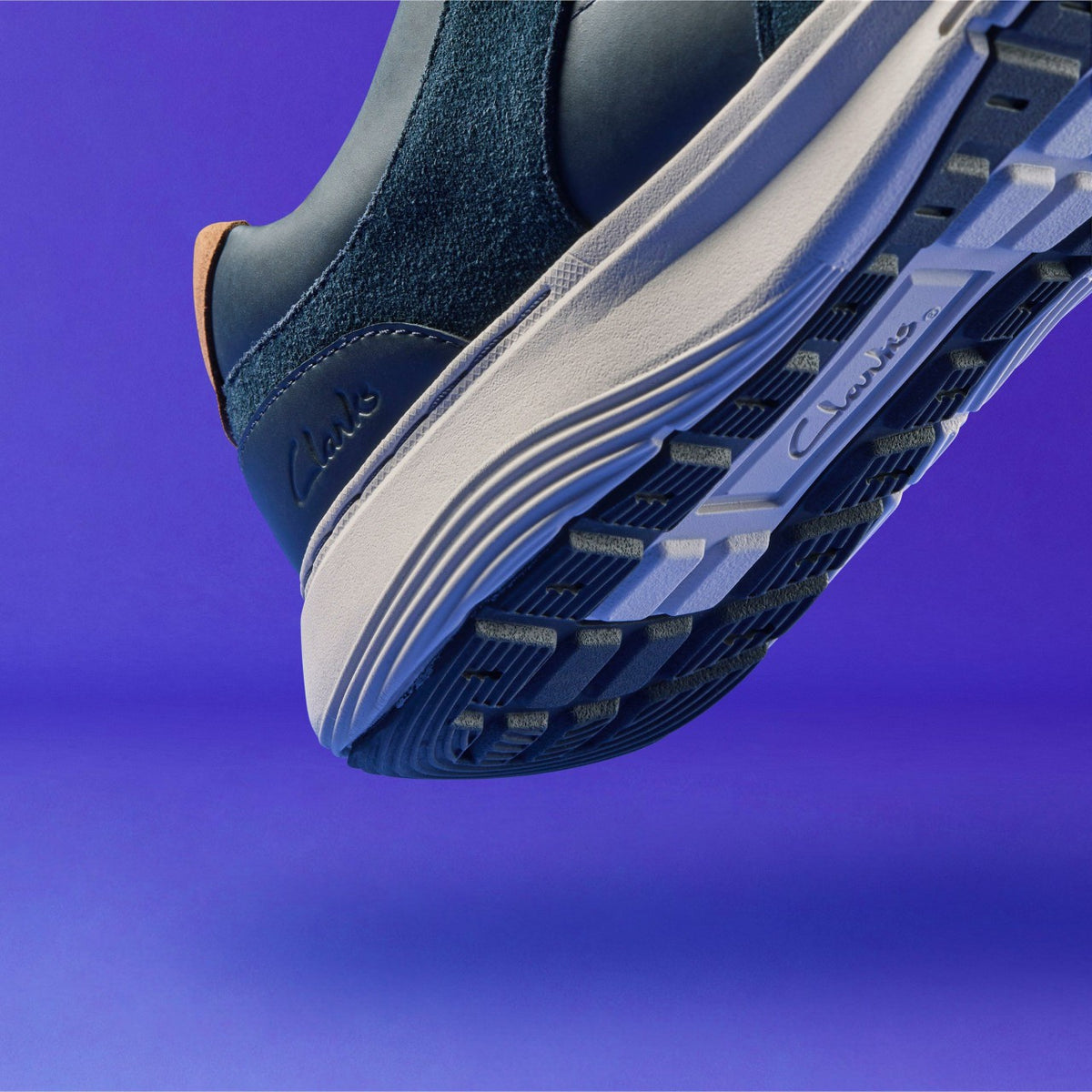 Clarks Motion Trek Go Navy Combination