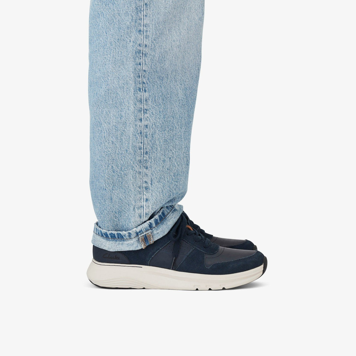 Clarks Motion Trek Go Navy Combination