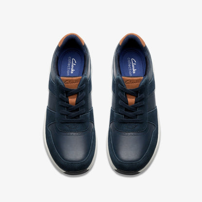 Clarks Motion Trek Go Navy Combination