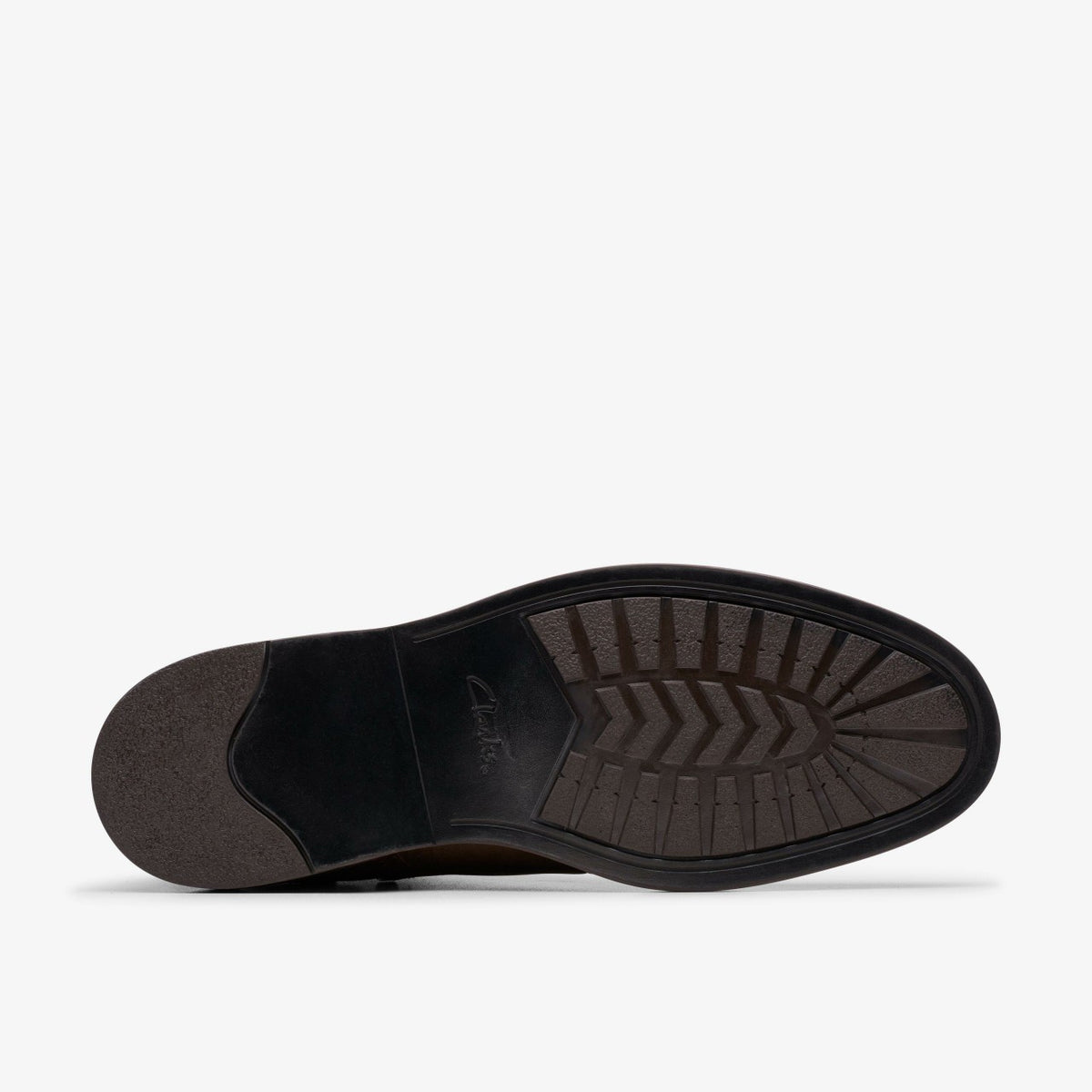 Clarks Aldwin Cap Brown Leather