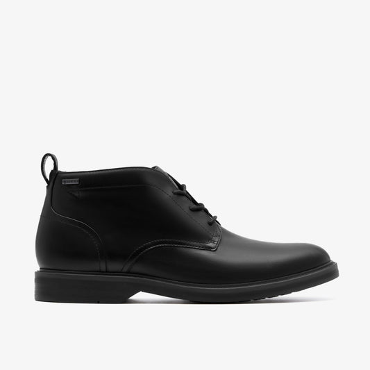 Clarks Aldwin Mid GORE-TEX Black Leather