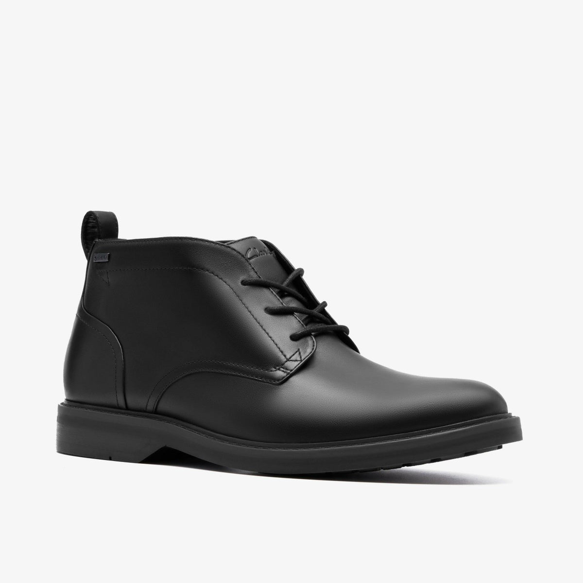 Clarks Aldwin Mid GORE-TEX Black Leather