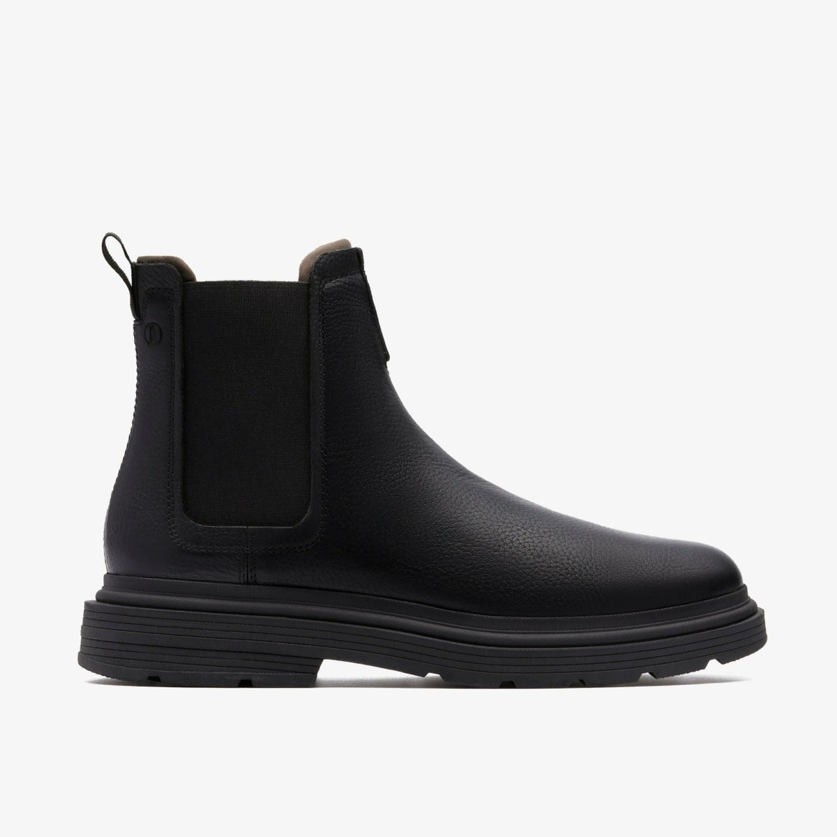 Clarks Badbury Easy Black Leather