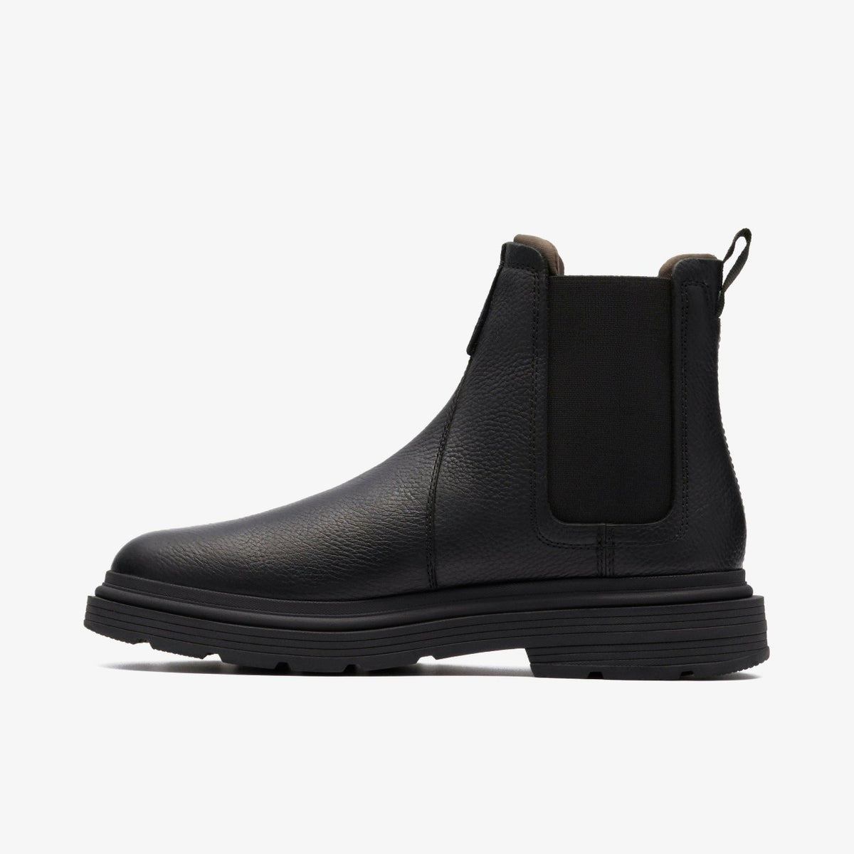 Clarks Badbury Easy Black Leather