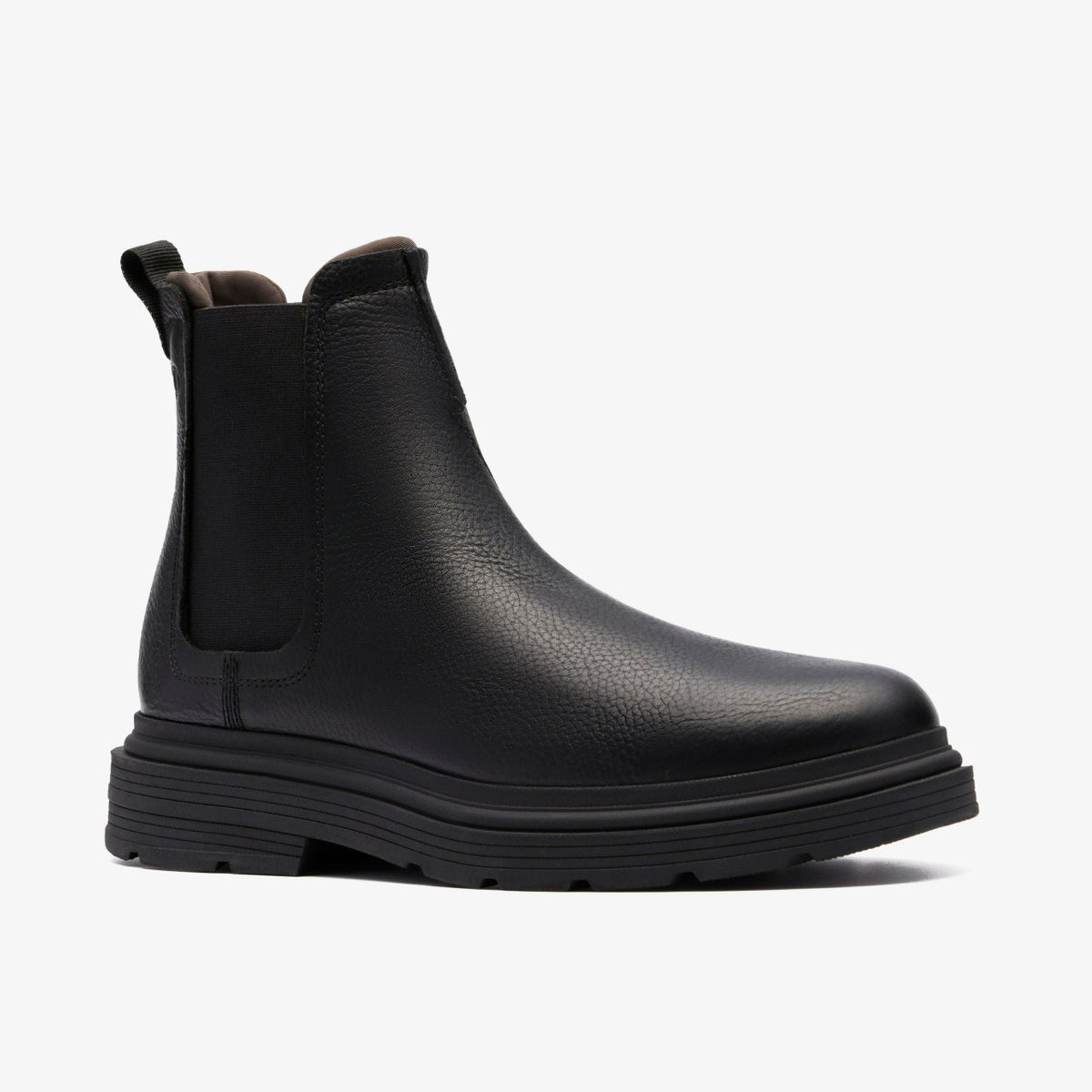 Clarks Badbury Easy Black Leather