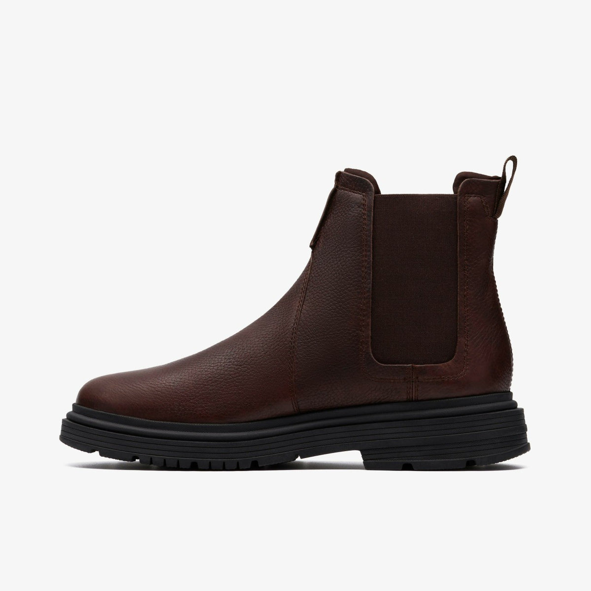 Clarks Badbury Easy Dark Brown Leather