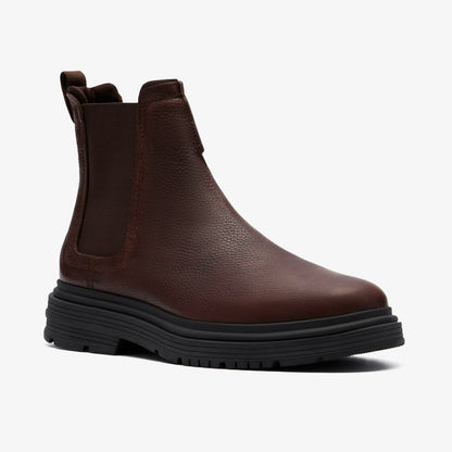 Clarks Badbury Easy Dark Brown Leather