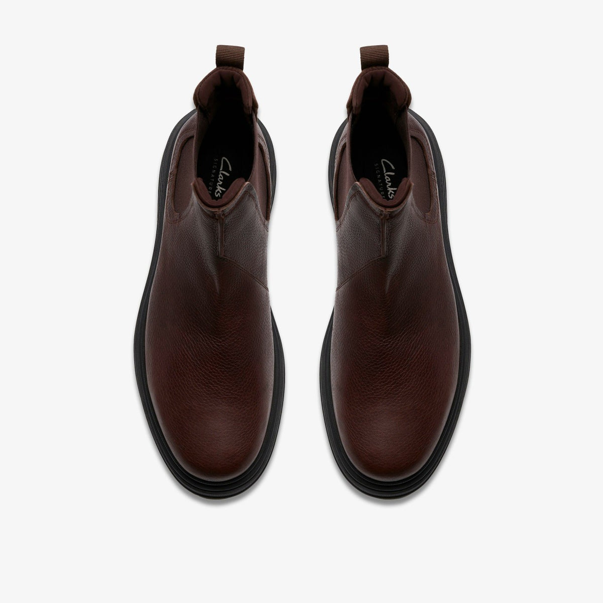 Clarks Badbury Easy Dark Brown Leather