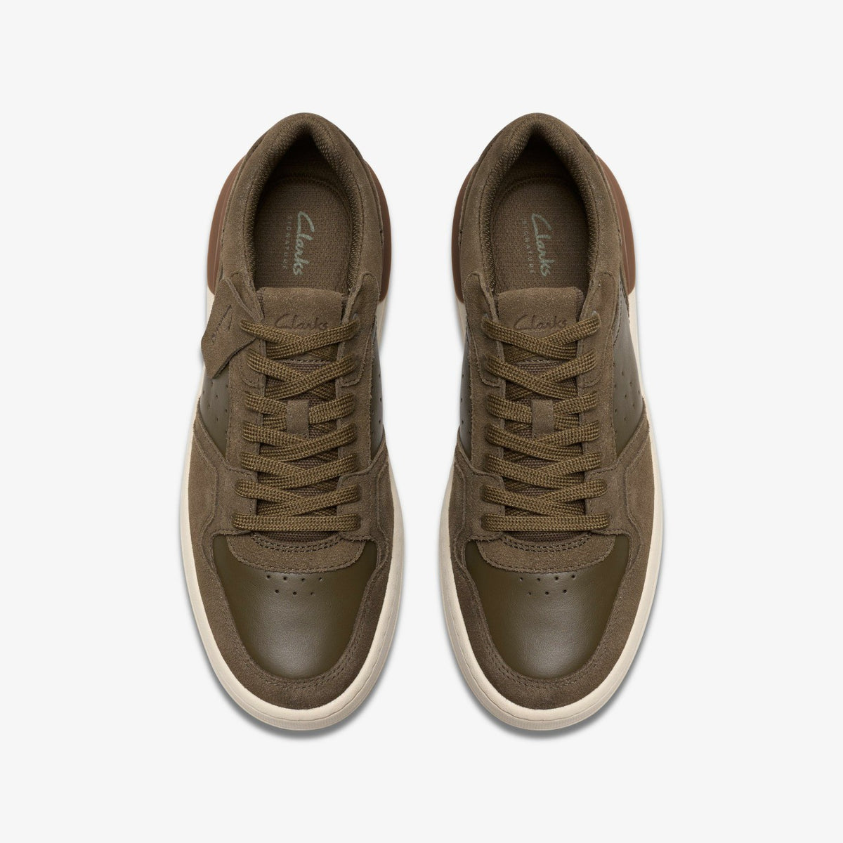 Clarks Courtlite2 Lo Khaki Suede