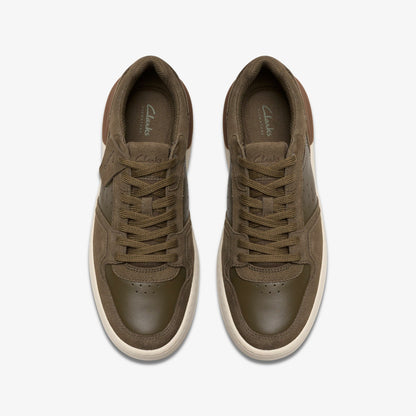Clarks Courtlite2 Lo Khaki Suede