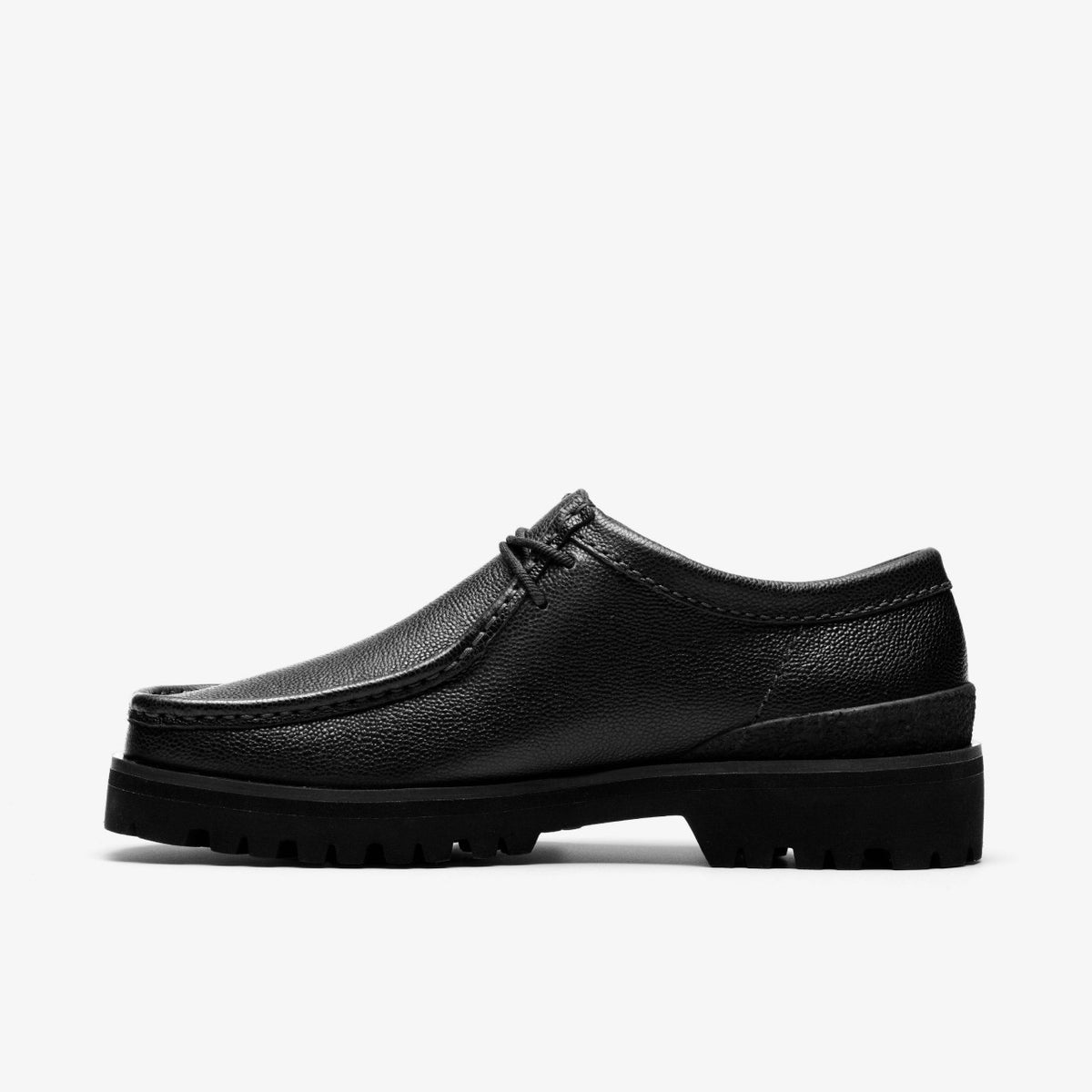 Clarks Walla Yukoner Black Scotch Grain