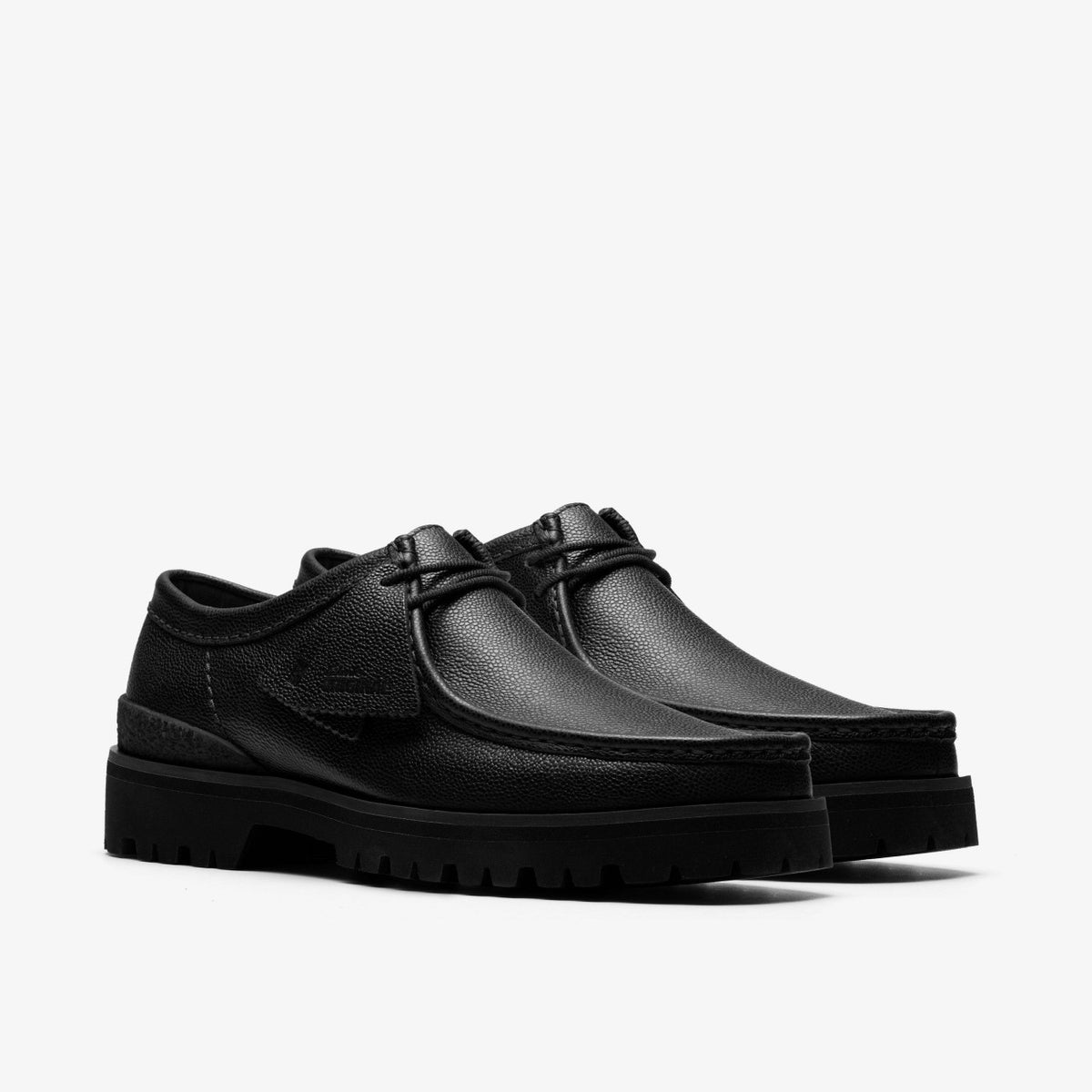 Clarks Walla Yukoner Black Scotch Grain