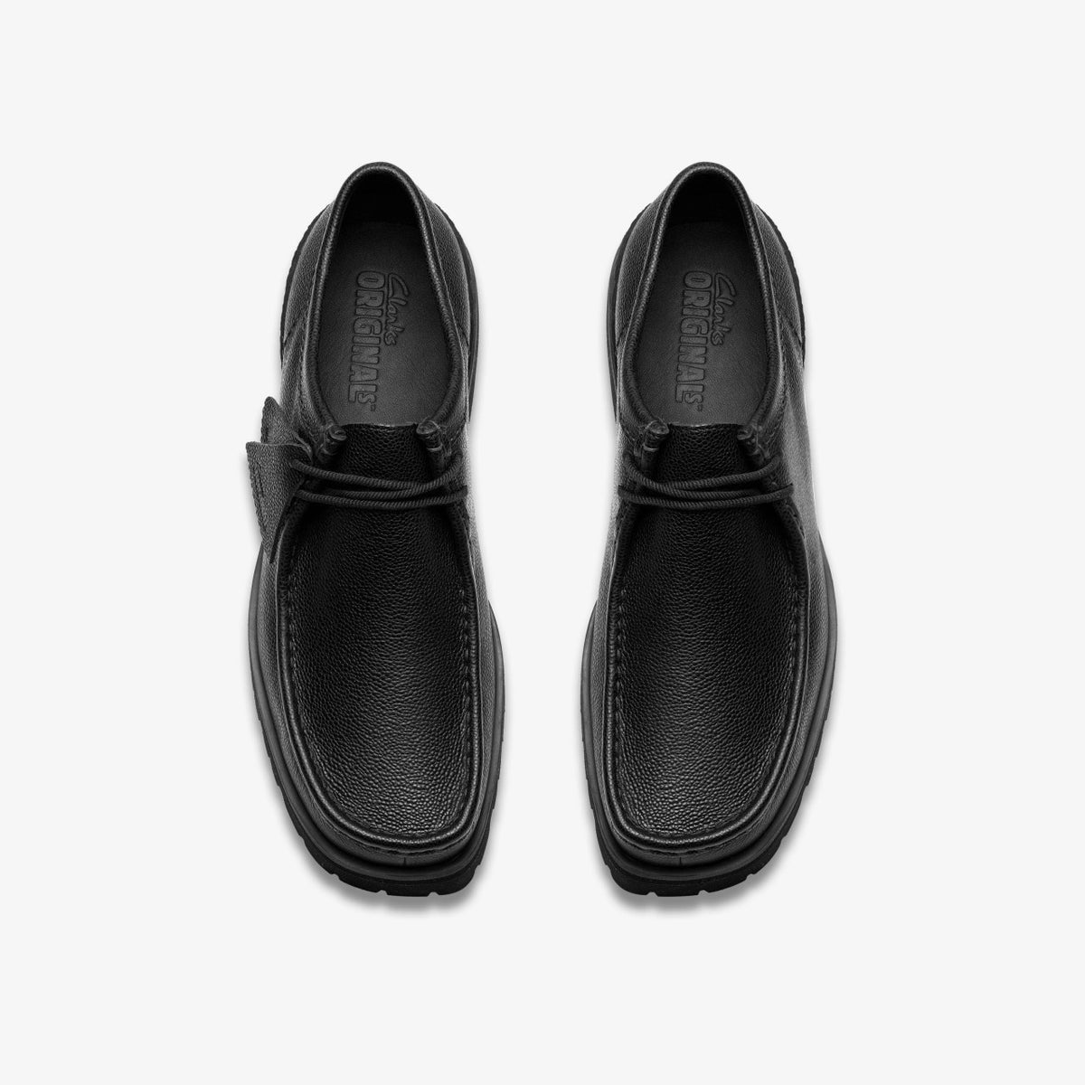 Clarks Walla Yukoner Black Scotch Grain