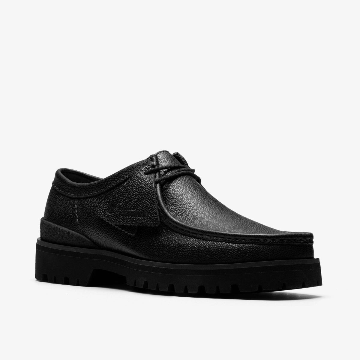 Clarks Walla Yukoner Black Scotch Grain