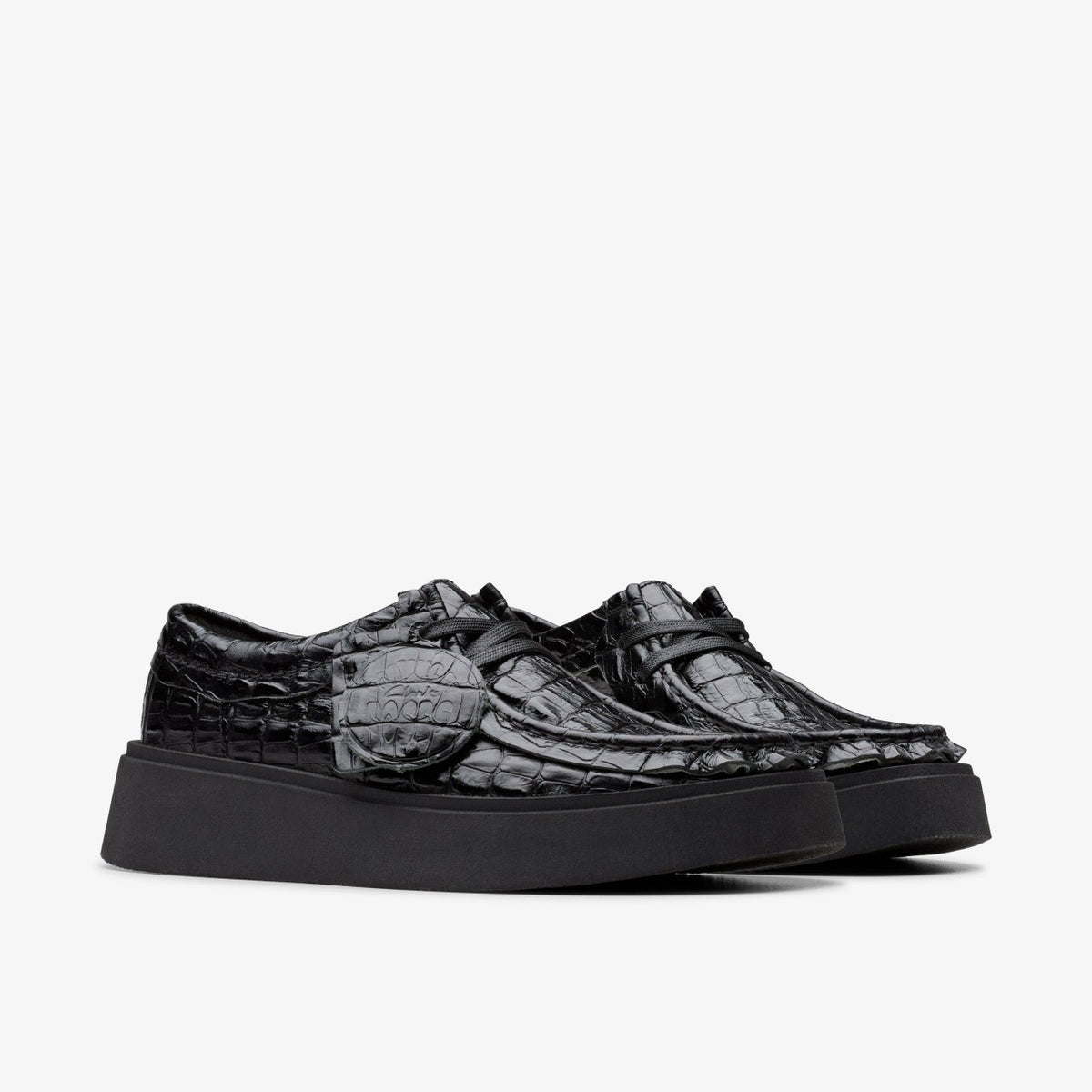 Clarks Martine Rose Torview Womens Black Leather