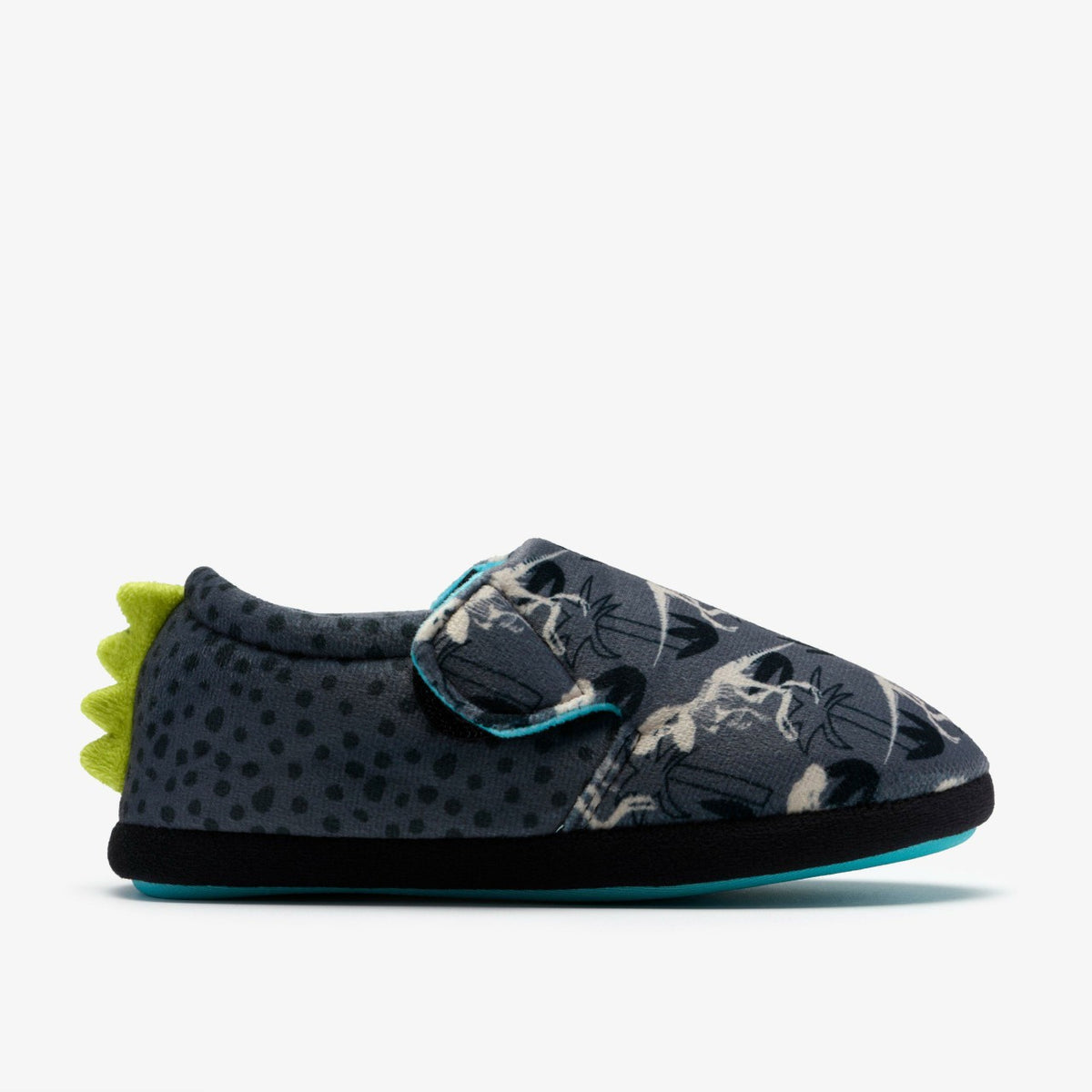 Clarks Fluffy Snug Kid Dark Grey Interest