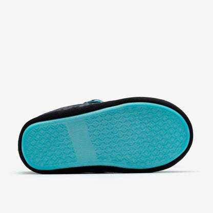 Clarks Fluffy Snug Kid Dark Grey Interest