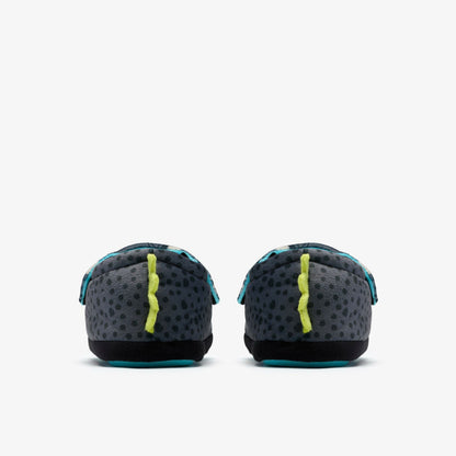 Clarks Fluffy Snug Kid Dark Grey Interest